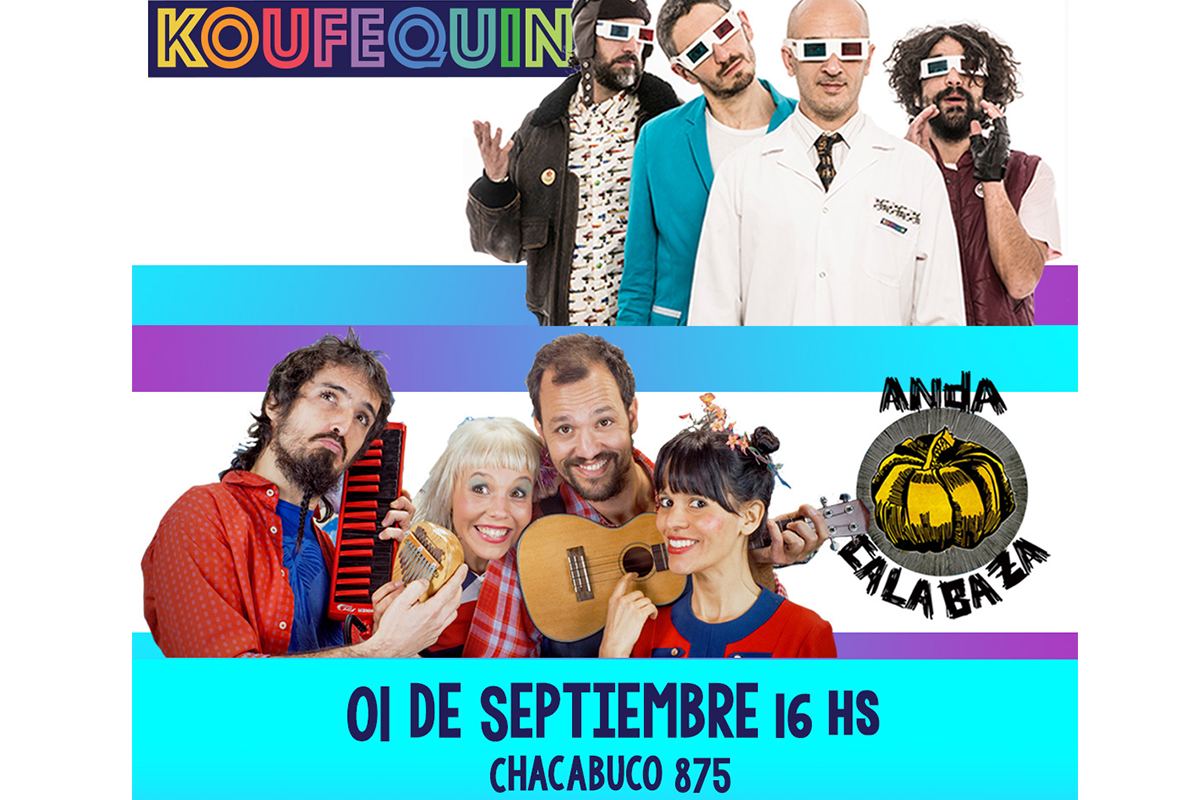 Koufequin presenta su nuevo disco junto a Anda Calabaza Koufequin presenta su nuevo disco junto a Anda Calabaza